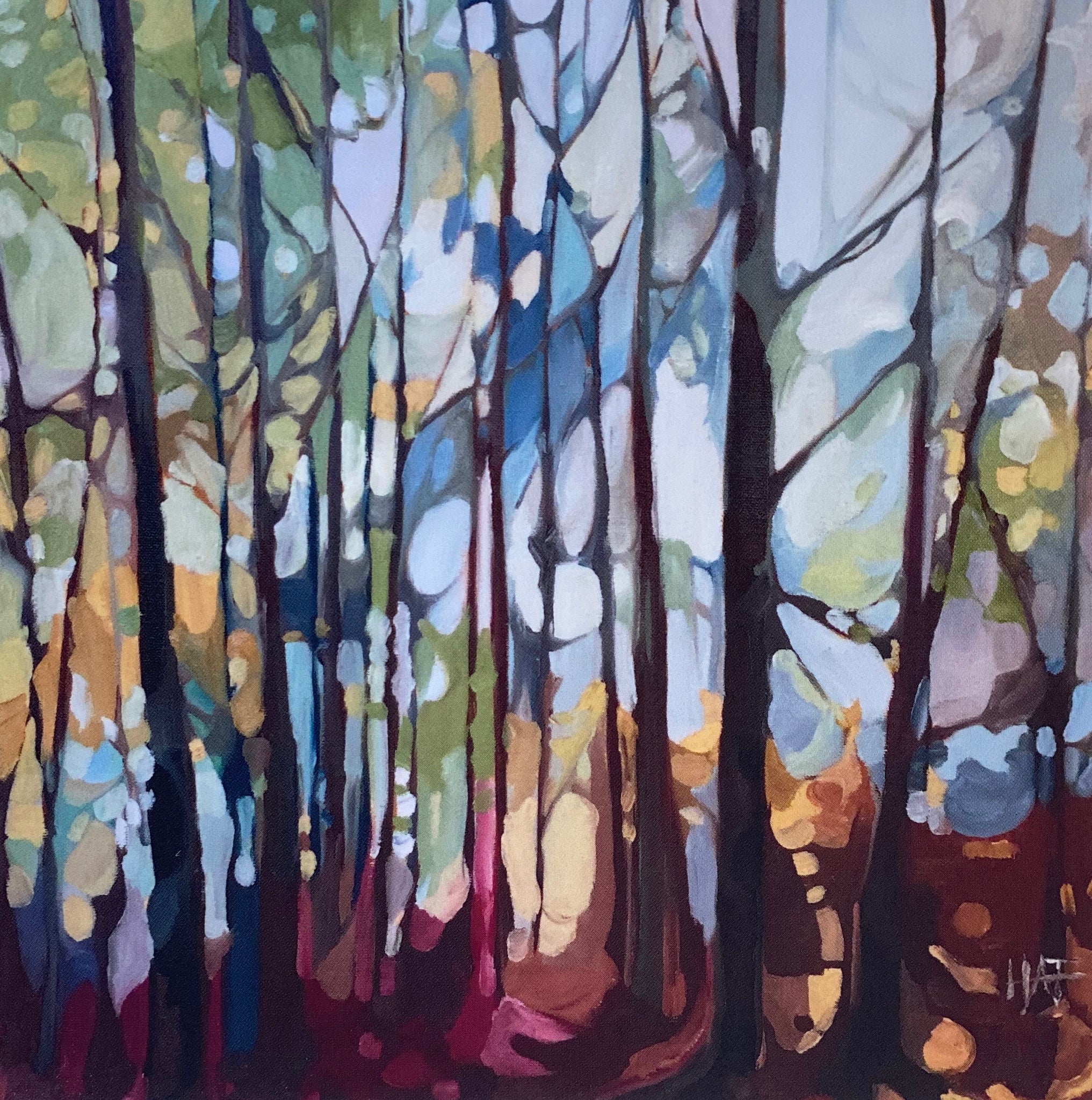 Forest Light 1 Postcard